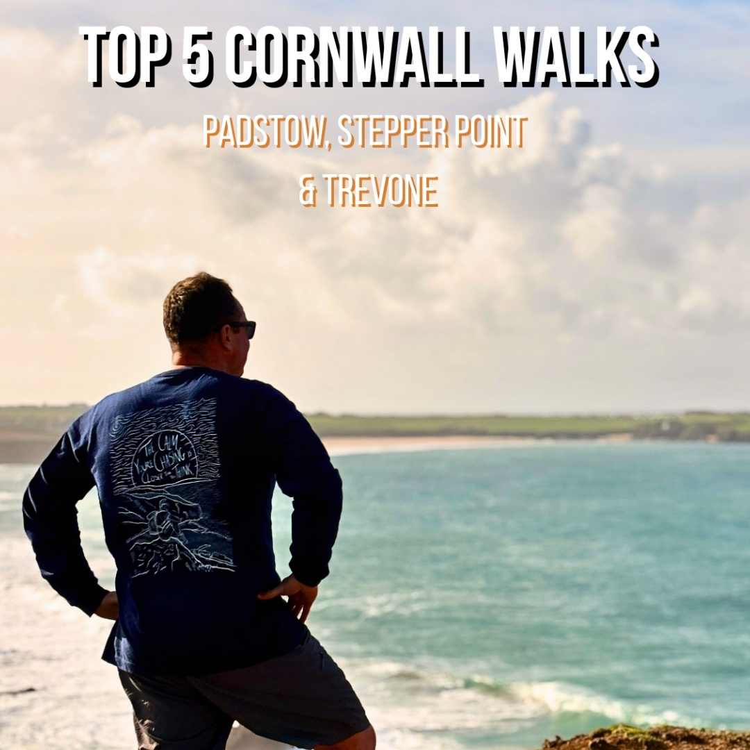Top 5 walks in Cornwall at Padstow, Stepper Point and Trevone along the north coast with sweeping sea views